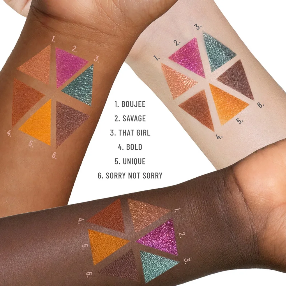 LYS Beauty Love Your Self Eyeshadow Palette, 3.69g/0.13oz